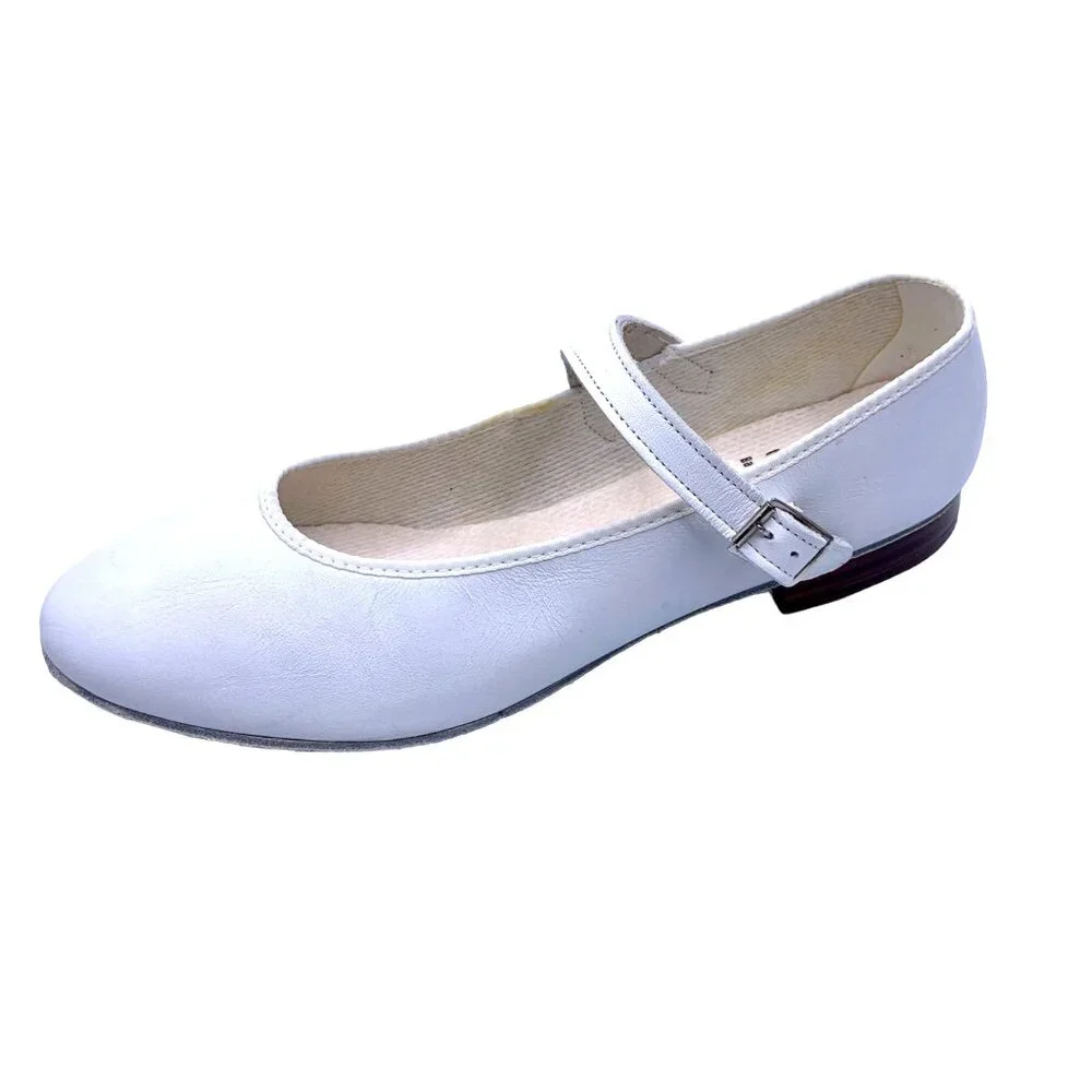 Capezio white leather